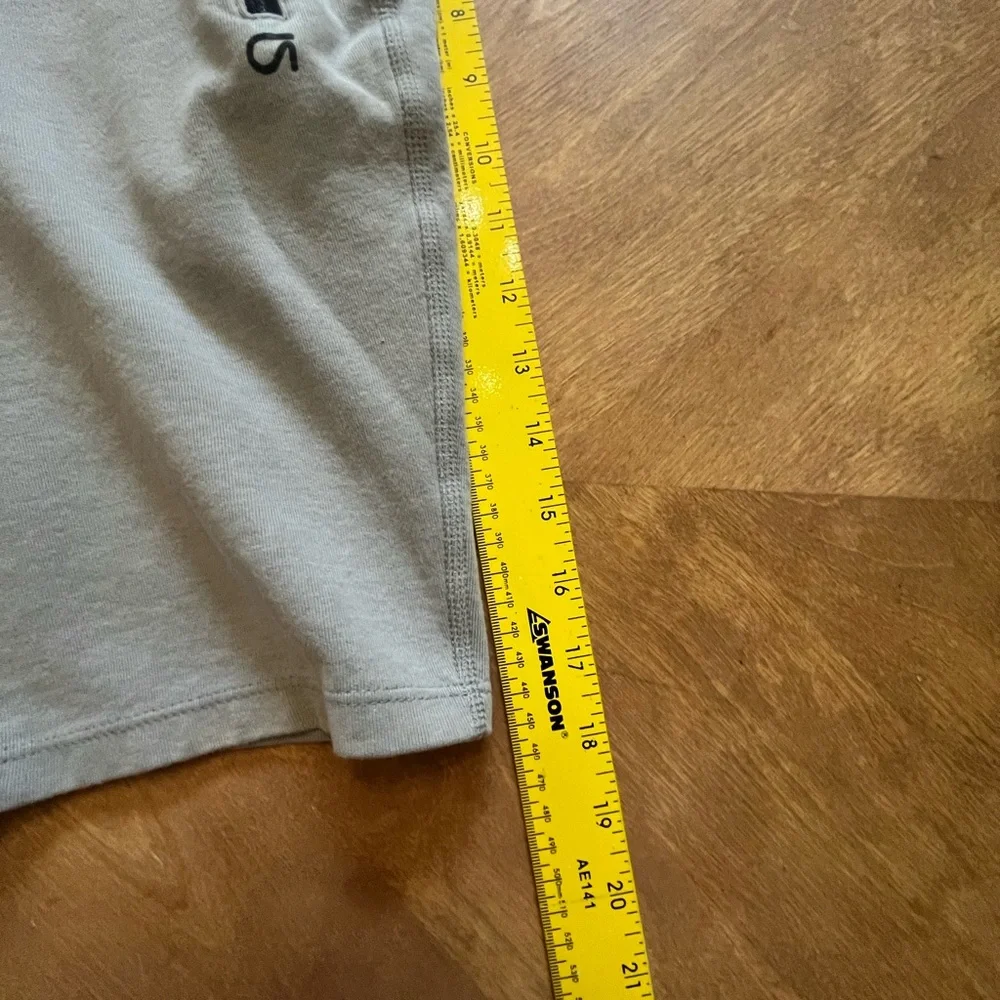 Grey Tie-Waist Shorts - GAP Kids - Black Zip Pockets - XXL (18-20)
